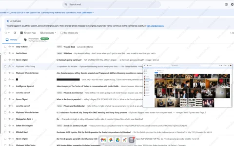 极客分享周刊 | 爱泼斯坦的邮箱